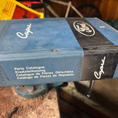 Ford capri mk1 official parts catalogs( two)