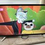 Sharp 32 inch hdmi Saorview tv with built in dvd player. Image 2