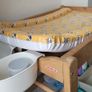 Baby Changing Table with mattress and baskets Image 2