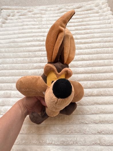 Vil Coyote Big Headz Looney Tunes TTC Global Plush Soft approx. 20 cm. (without ears) Used Please see photos