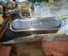 Stainless Steel Fish Poacher designed for cooking whole fish , Postage Available