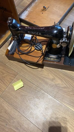 Singer 66k with new motor