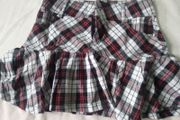 Plaided skirt