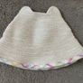 baby girl monsoon sun hat 1-3 years old Image 3