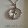 ladies silver chain and pendant Image 8