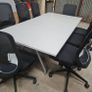 white executive office furniture Image 7
