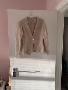 Vintage wool/angora cardigan monsoon