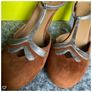 DKNY Marion Round Toe Strappy Heels UK5.5 -  As New with Box Image 2