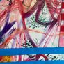 Large abstract painting original abstract art Poolbeg chimneys Dublin art Image 10