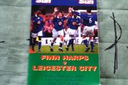 Finn Harps Vs Leicester City 2000 Match Day Programme