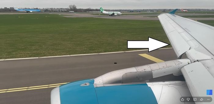 Airbus A320 Wing Slat Aer Lingus EI-CVC Authentic Aircraft Skin Section