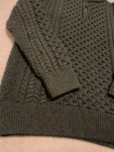 Original Aran Co wool jumper Medium