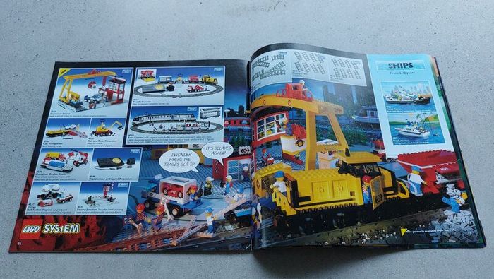 Lego 1995 UK/ IRL Vintage Catalog