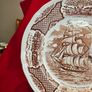 2 Fair Winds Plates   Alfred Meakin  The Friendship of Salem Image 8