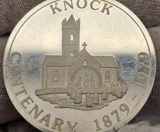 Knock 1879-1979 Centenary Medal Pope John Paul II 1oz Silver Medal in Original Holder with COA