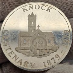 Knock 1879-1979 Centenary Medal Pope John Paul II 1oz Silver Medal in Original Holder with COA