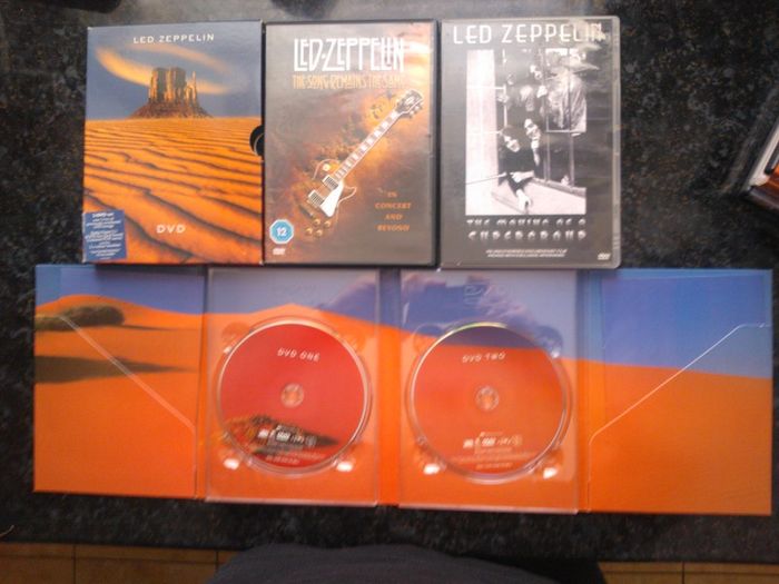 Led Zeppelin Dvd Collection Classic Heavy Rock Robert Plant Jimmy Page