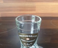 Powers whiskey Glass Boot