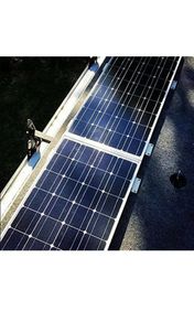 240W 12V-24V Monocristaline Bi Facial Solar Panel Kit for Camper Boat Shed off the grid installations