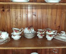 Aynsley China Old Country Roses Full Tea Set
