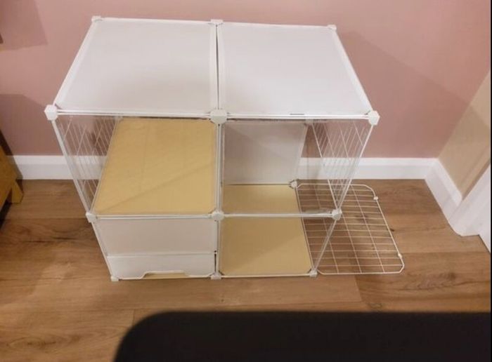 FREE indoor cat house with litter box
