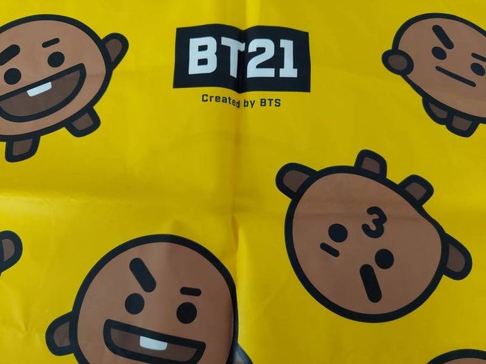 Genuine from USA BT21 BTS Bag & Fan