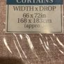 Chenille Draped Curtains Image 3