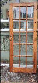 Internal glazed door