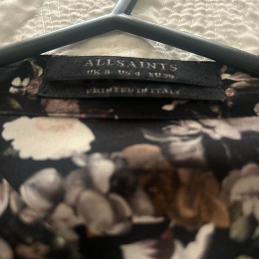 Allsaints Floral Tunic Dress UK 8