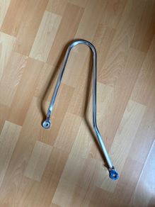 Triumph Bonneville T100 Left Chrome Pannier Rail / Saddlebag Support