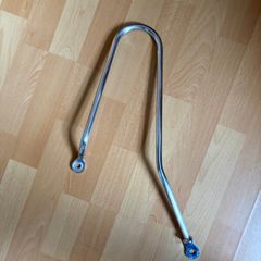 Triumph Bonneville T100 Left Chrome Pannier Rail / Saddlebag Support