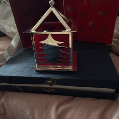 newbridge christmas tree house candle holder