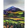 Sugar Loaf, Co. Wicklow, medium sized framed print by artist Helen Mathews Image 2