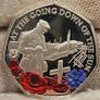 The London Mint Office Gibraltar 2023 Silver Proof 50p Coin Lest We Forget Colorised Image 8
