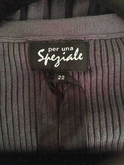 PER UNA @ Marks & Spencer Open Cardigan Coatigan 22 New