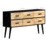Sideboard 110x33x64 cm Solid Mango Wood Image 9