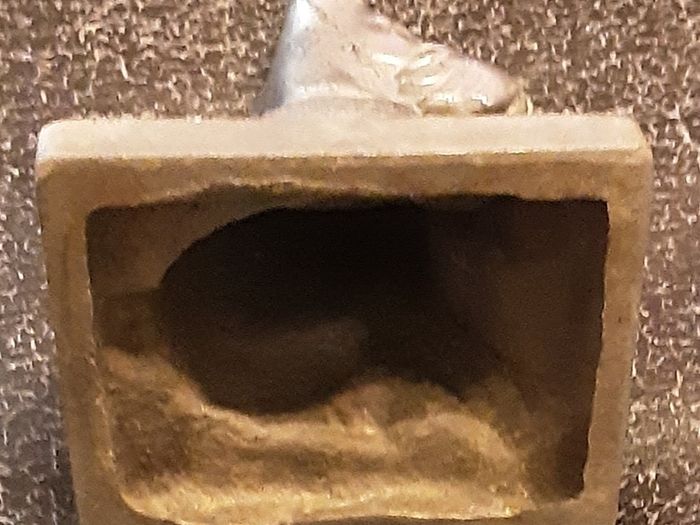 vintage scottie dog, possibly pewter