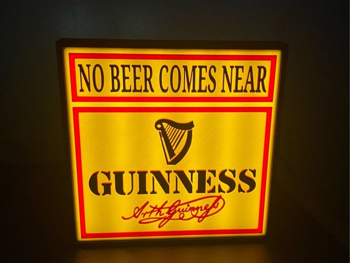 Guinness "no Beer Comes Near" Lightbox