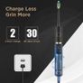 Whitening Electric Toothbrush Rechargeable USB ADA Accepted Waterproof IPX7 Clean 4 Heads and 1 Travel Case Image 5
