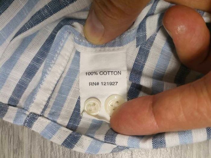 Johnnie O Button Down Striped Shirt Mens Medium