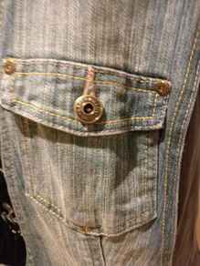 Karen Millen denim waistcoat