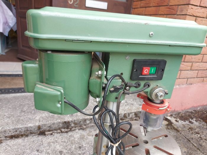 Table Top Bruder Mannesmann Werkzeuge Saulenbohrmaschine, In As New Condition, Works Great, Very Heavy