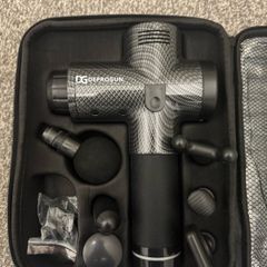 DEPROGUN Massage Gun Full Set With Case Attachments
