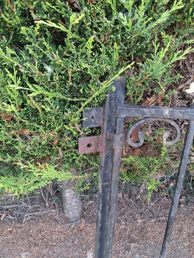 Wrought iron gates