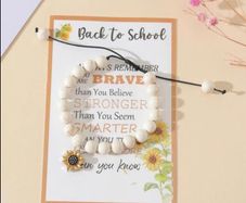 Back to school bracelet