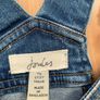 Joules denim dungaree shorts 11 years Image 5