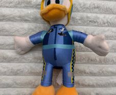 Disney Store Donald Duck Plush #3 Mickey & the Roadster Racers Small approx. 23 cm. Used Please see photos