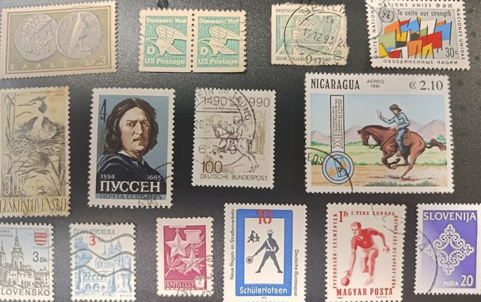 1950s 2000s Worldwide Mixed Countries Selection