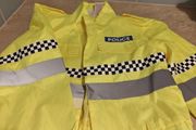 Halloween costume police 7/8 years old with hat