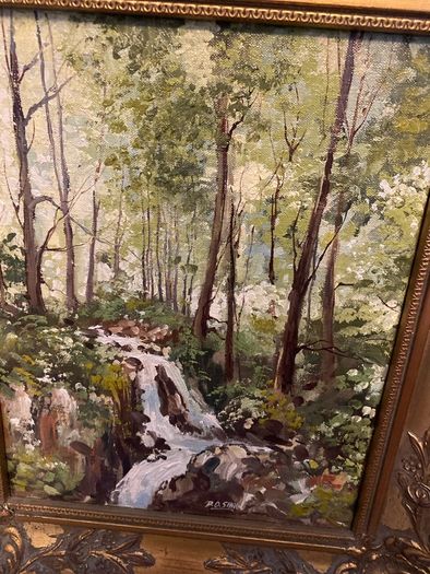 original acrylic on canvas by Dennis Orme Shaw